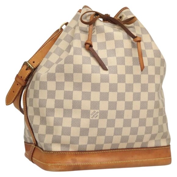 LOUIS VUITTON Damier Azur Noe Shoulder Bag - Picture 1 of 15